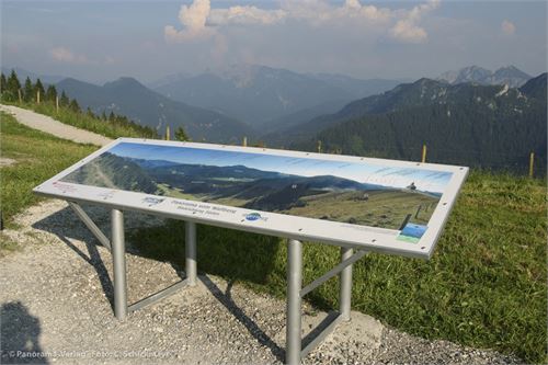 Wallberg am Tegernsee, mehrere Schautafeln im Bereich Wallberg-Kircherl