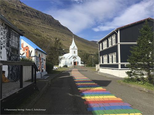 Bild 79 · Fußgängerzone in Seydisfjørdur