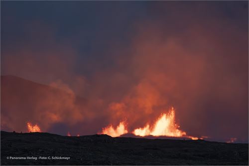 Bild 31 · Vulkanausbruch bei Grindavik im August 2024