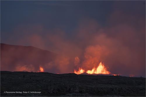 Bild 32 · Vulkanausbruch bei Grindavik im August 2024
