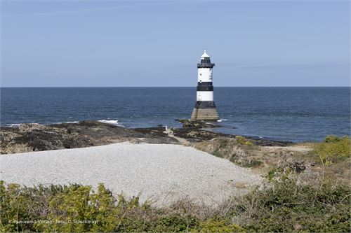 Lighthouse vor Puffin Island