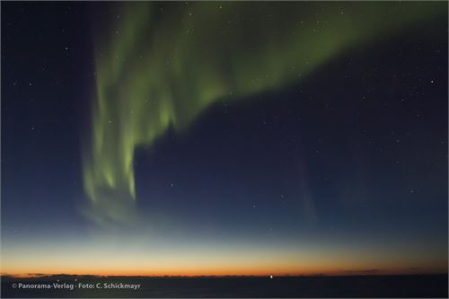 Bild 16 · Polarlicht in Nordnorwegen, aufgenommen von einem fahrenden Postschiff im März 2017, Bild 4