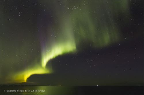 Bild 19 · Polarlicht in Nordnorwegen, aufgenommen von einem fahrenden Postschiff  im März 2017, Bild 7