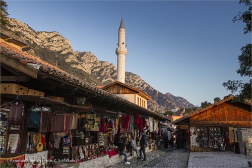 Das historische Zentrum von Kruje