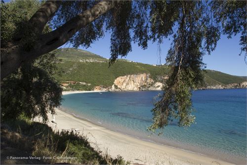 Küstenlandschaft mit Traumstränden südlich von Parga