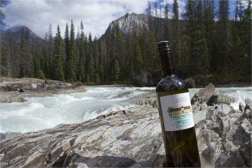 Bild 18 · Weinviertel DAC am Natural Bridge, Yoho National Park, Britisch Columbia, Kanada 