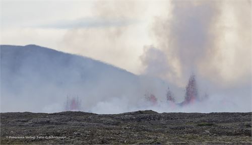 Bild 27 · Vulkanausbruch bei Grindavik im August 2024