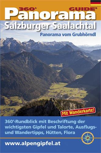 Panorama-Guide Grubhörndl, Salzburger Saalachtal