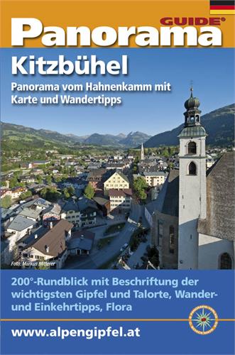 Panorama-Guide vom Hahnenkamm bei Kitzbühel