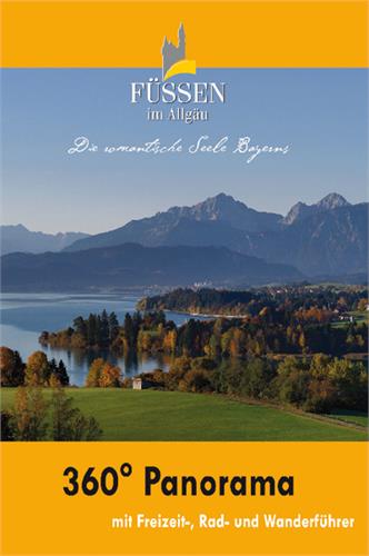 Panorama-Guide Füssen vom Illasberg am Forggensee