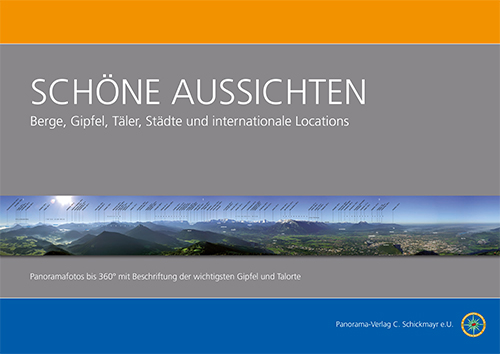 Schöne Aussichten - Berge, Gipfel, Täler und Städte