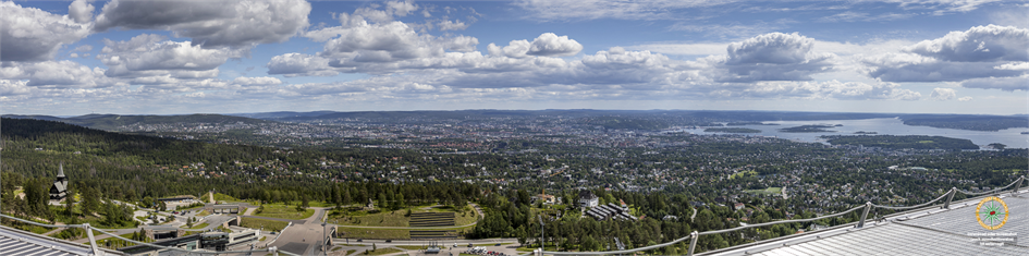 Oslo vom Holmenkollen