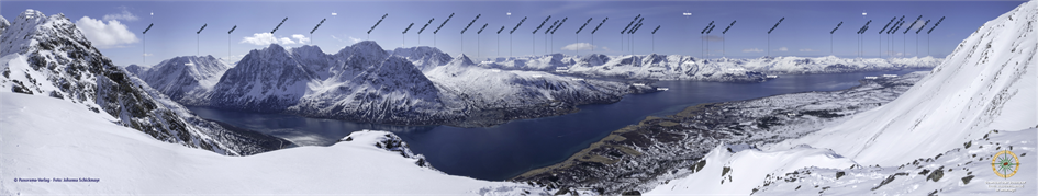 Sultinden bei Tromsø